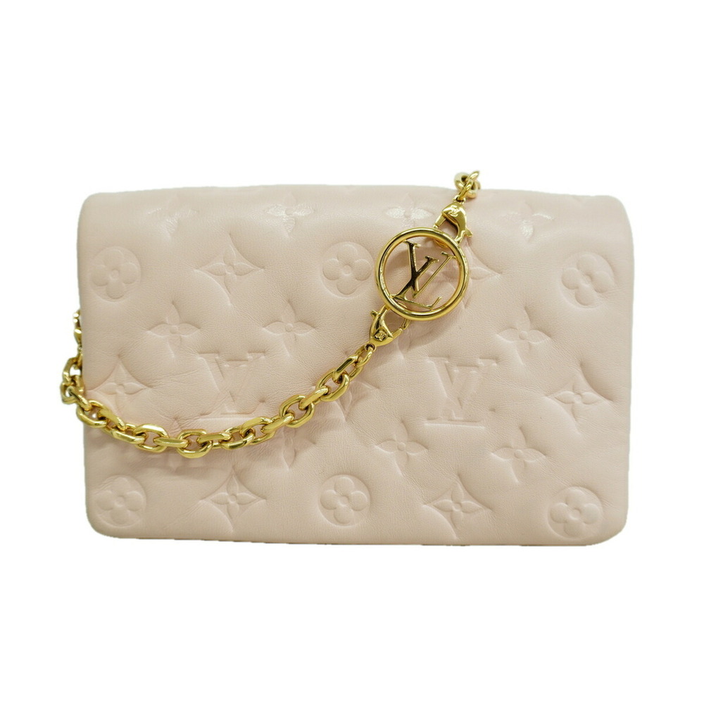 Louis Vuitton Monogram Coussin Pochette Shoulder Bag M80818 Rose Confetti (Wo...